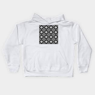 pop art diamonds pattern Kids Hoodie